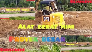 pekerjaan proyek besar dilakukan oleh alat berat mini bejayasvc viralvideo [upl. by Lleuqram671]