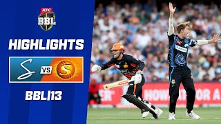 Adelaide Strikers v Perth Scorchers  BBL13 [upl. by Noram]