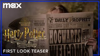 Harry Potter 20th Anniversary Return to Hogwarts  First Look Teaser  Max [upl. by Ximenez]