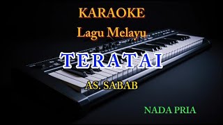 TERATAI KARAOKE MELAYU NADA PRIA [upl. by Asiul]