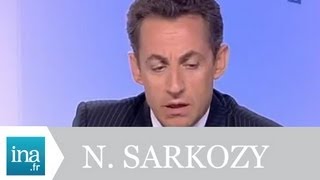 Interview Nicolas Sarkozy 3 mai 2007  Archive vidéo INA [upl. by Maclaine]