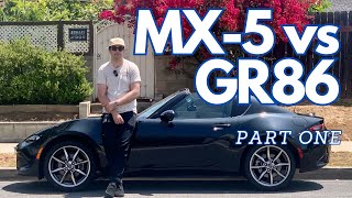 Which to buy MX5 ND2 vs GR86 Part 1 [upl. by Lila65]