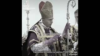 Rest in peace Bernard Tissier de Mallerais foryou sspx catholic rip lotr [upl. by Herzen]