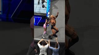 💥 BIANCA BELAIR vs THE ROCK 💥 Part 10 shorts wwe therock biancabelair wwe2k24 intergender [upl. by Nortna]