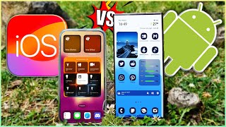 Android vs iOS  I Tried Apples iOS for the First Time [upl. by Corb]