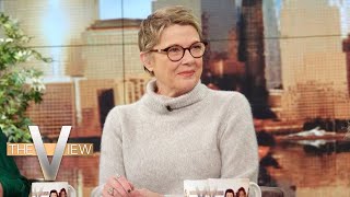 Annette Bening On Becoming Iconic Swimmer Diana Nyad In New Movie  The View [upl. by Akedijn]