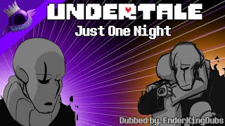 Just One Night Undertale Comic Dub [upl. by Neona]