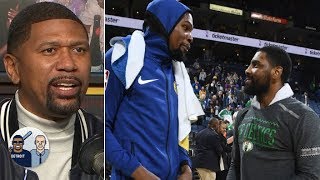 I wouldn’t leave in free agency if I were Kyrie Irving Kevin Durant  Jalen Rose  Jalen amp Jacoby [upl. by Navap]