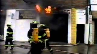 Passaic NJ Fire Dept Throwback to Feb 5th 1998 775 Main Ave Car fire with extension to structure [upl. by Jazmin157]