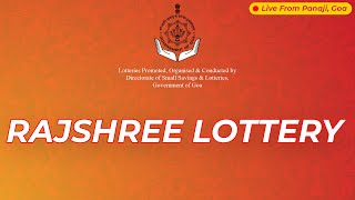 RAJSHREE 50 MONTHLY LOTTERY Dated 28 NOV 2024 06 30 PM Rajshree Lottery Live Result [upl. by Leirua353]