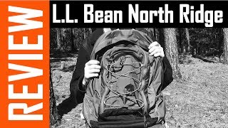 LL Bean North Ridge  Backpack Review [upl. by Pammie]