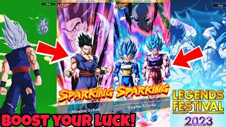 HOW TO BOOST YOUR LEGENDS LIMITED SUMMON LUCK RATES LEGENDS FESTIVAL 2023 Dragon Ball Legends [upl. by Ziom]