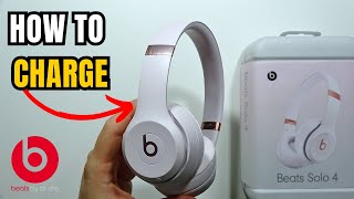 How to Charge Beats Solo 4 [upl. by Miarfe]