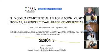 Sesión 9 Formación del profesorado de música de REPÚBLICA DOMINICANA [upl. by Nelyak619]