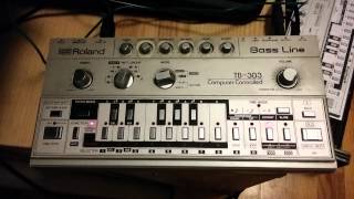 Roland TB303 vs Cyclone TT303 [upl. by Lorrayne]