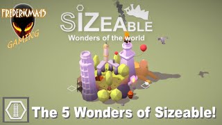 SIZEABLE Wonders of the World  All levels  All Tortoises  Achievement [upl. by Campy937]