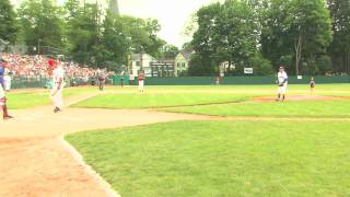 Bob Feller Pitches at the Baseball Hall of Fame Classic [upl. by Rena]