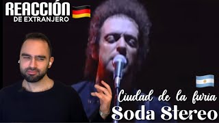 Reacción de Extranjero a Soda Stereo  En La Ciudad De La Furia  Reaction [upl. by Navarro]