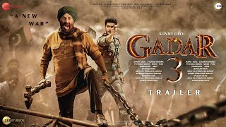 GADAR 3 The Katha Ends  HINDI Trailer  Sunny Deol  Utkarsh Sharma  Ameesha Patel Simrat Kaur 2 [upl. by Bradleigh476]