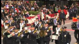 NYPD Band playing Space Battleship Yamato theme in Macys Parade 25 Nov 2010 [upl. by Bravin]