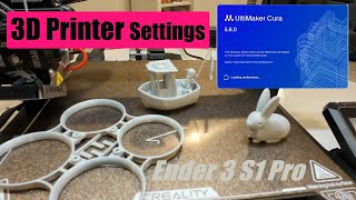 ender 3S1 Pro Print Settings  Ender 3 Print Settings  ultimaker 560 print settings [upl. by Gean]