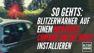 So gehts Blitzerwarner auf einem Mercedes Comand Online MBUX installieren [upl. by Jereld572]