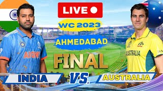 🔴 Live India vs Australia World Cup Final Match Score  Live Cricket Match Today IND vs AUS [upl. by Kinnie733]