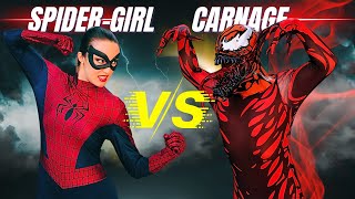 SPIDERGIRL vs CARNAGE [upl. by Ynavoeg]