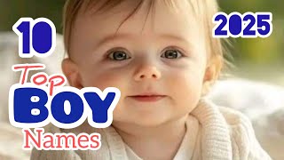 Top 10 elegant baby boy names that means courageous Top 10 Baby boy names 2025 Baby Boy names 2024 [upl. by Hannie]