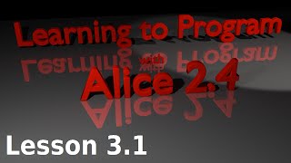 Alice Tutorial 24 Lesson 31  Lighting Opacity and Fog Properties [upl. by Jelene]