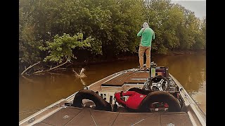 AR River Bass Fishing Dumas 2022 [upl. by Boiney]