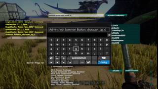 Ark Survival Evolved PS4 Cheats  Admin Command für Gigantopithecus Bigfoot [upl. by Eremihc]