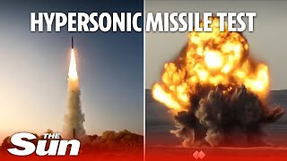 Iran unveils new hypersonic cruise missile [upl. by Nerhe345]