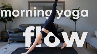 EASY YOGA MORNING FLOW  10 MINUTES [upl. by Finah]