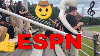 2022 South Columbus Marching Band  ESPN [upl. by Noirred]