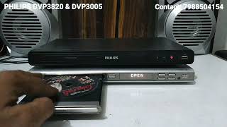 PHILIPS DVP3820 amp DVP3005 DVD PLAYERS BOTH SOLD OUT [upl. by Monagan]