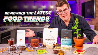 Reviewing the Latest FOOD TREND Products [upl. by Eicnan]