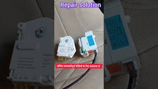 difference between Lg defrost timer and whirlpool defrost timer refrigeratorrepair fridgerepair [upl. by Myrtia]