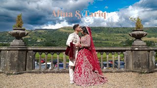 Alina amp Tariq Amazing Pakistani Wedding Highlights [upl. by Rednas435]