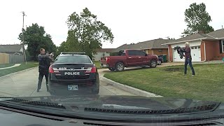 Oklahoma City Police Officer Shoots at Woman Faking Gun [upl. by Halsey770]