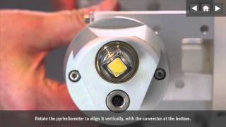 Part 3  installation of a pyrheliometer [upl. by Attenev653]