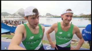 Paul and Gary ODonovan Interview After Winning Silver in Rio [upl. by Gabrielle731]