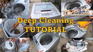 Washing Machine Deep Cleaning Tutorial [upl. by Zap282]