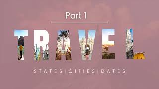 Steno Dictation Travel Part 1  States DatesCitiesLandmarks [upl. by Asiela878]