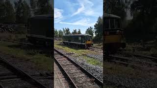 E6003 Sir Herbert Walker departing from Lydney Junction Station from the sidings [upl. by Rena]