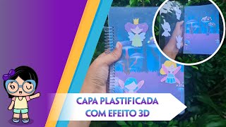 Capa Plastificado com Efeito 3D [upl. by Ethelind]