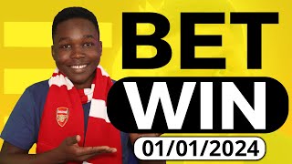 FOOTBALL PREDICTIONS TODAY 01012024 SOCCER PREDICTIONS TODAY  BETTING TIPS footballpredictions [upl. by Airat]