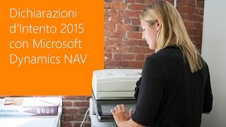 Dichiarazioni dIntento 2015 con Microsoft Dynamics NAV [upl. by Hurlbut]