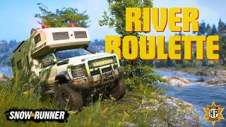 Epic River Crossings in SnowRunner Season 14  EarthRoamer SX [upl. by Cherilyn]