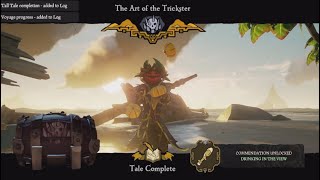 Art Of the Trickster Tall Tale Full Guide All Commendations Sea Of Thieves [upl. by Bein]